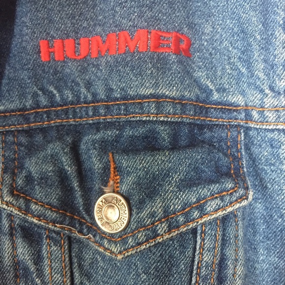 Denim Jean Jacket Hummer H2 - Picture 3 of 8